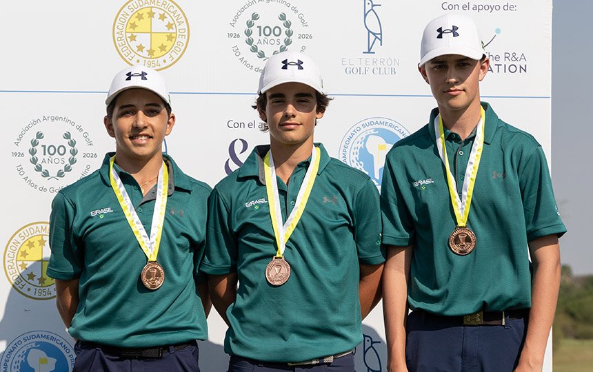 Brasil conquista medalha de bronze no Sul-Americano Pré-Juvenil